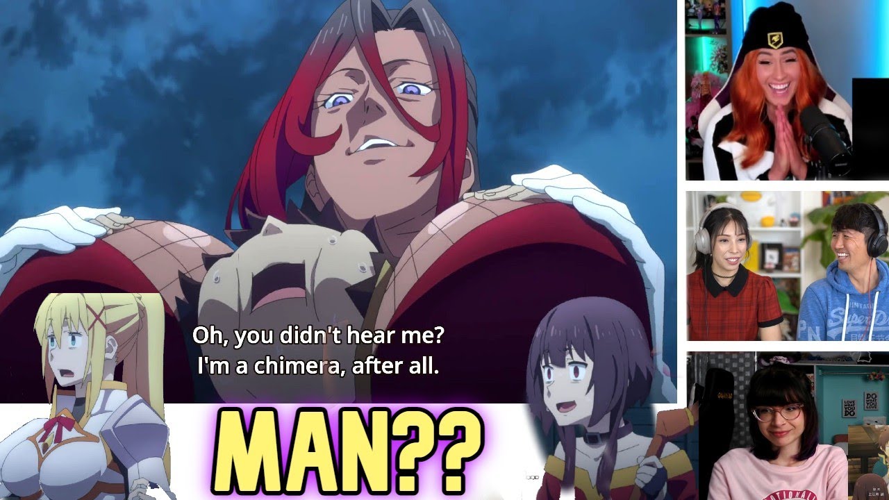She is a Man | Konosuba - Reaction Mashup