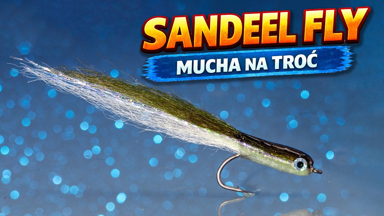 Sandeel Fly &ndash; skuteczna mucha na morską troć | imitacja tobiasza