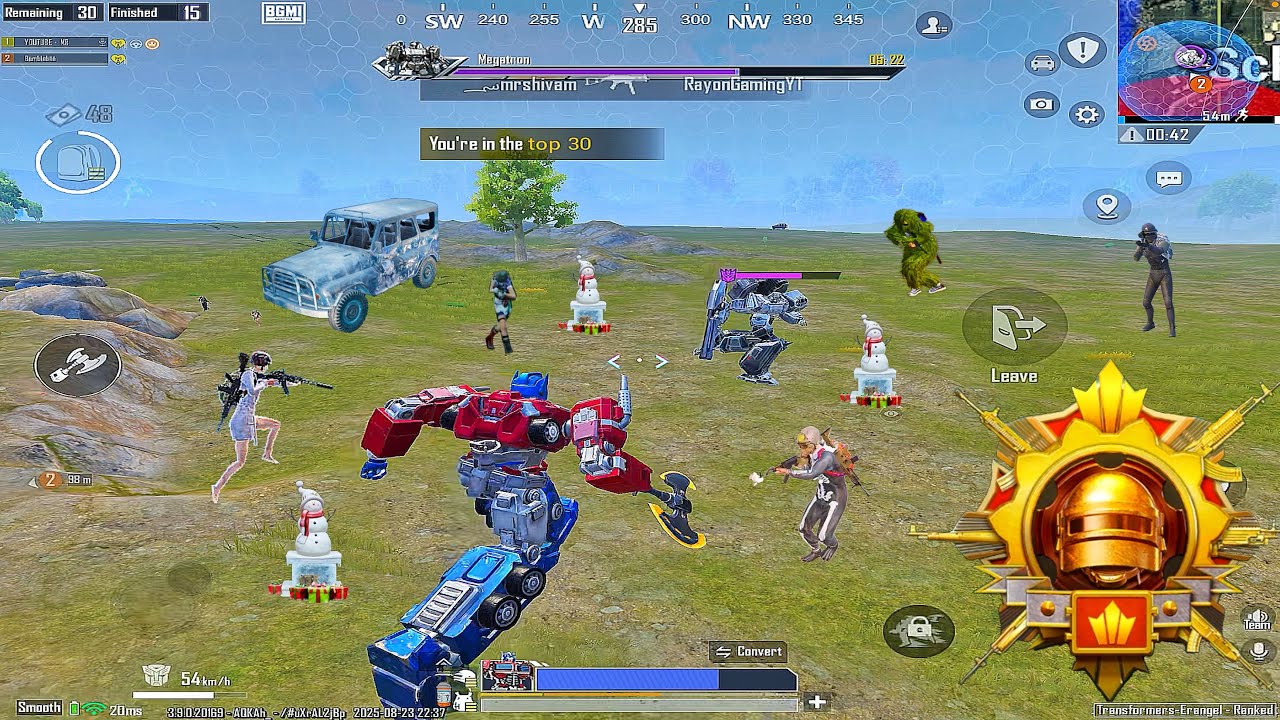 MY HARDEST SURVIVAL GAMEPLAY IN NEW MODE🥵BGMI PUBG MOBILE