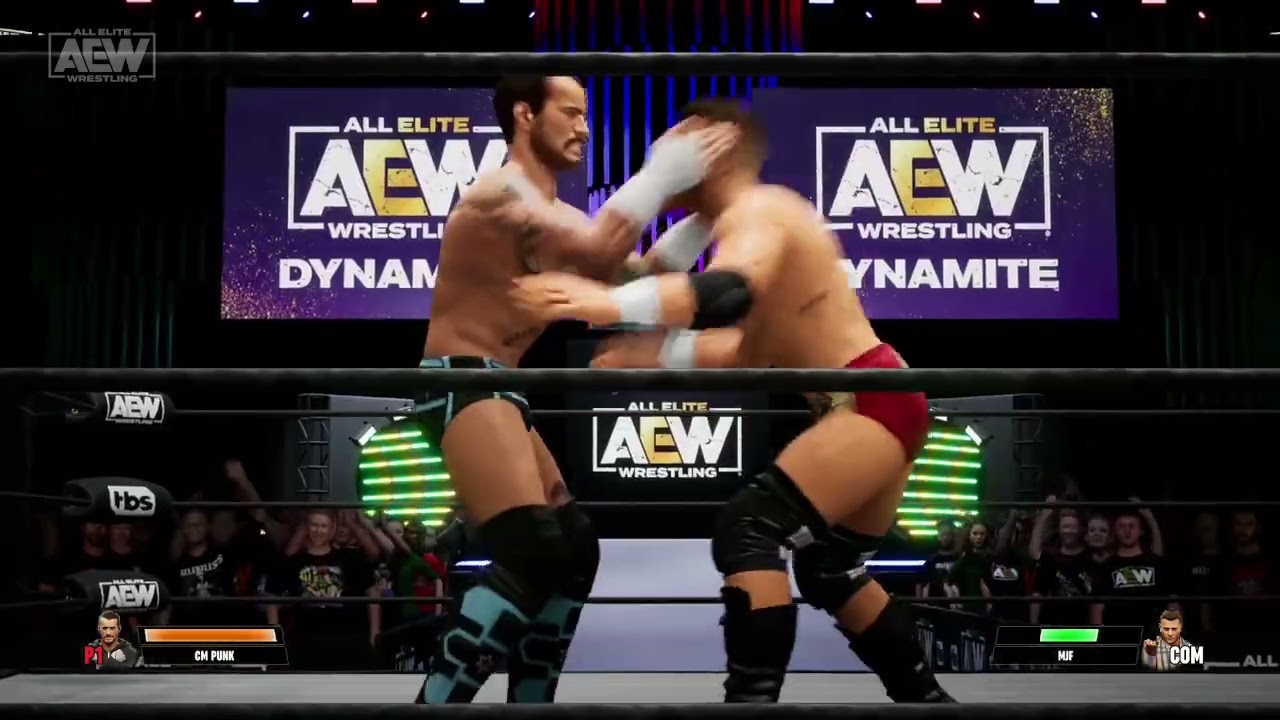 AEW Fight Forever - Xbox Series X Gameplay - CM Punk vs MJF