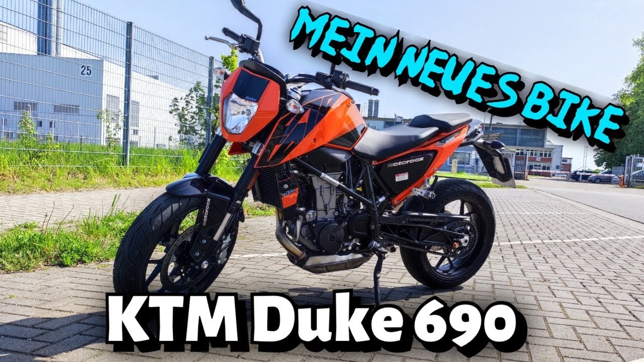 KTM Duke 690 Test mein neues Bike