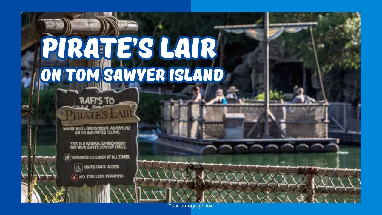 Pirates Lair on Tom Sawyer Island | Disneyland Resort 4K