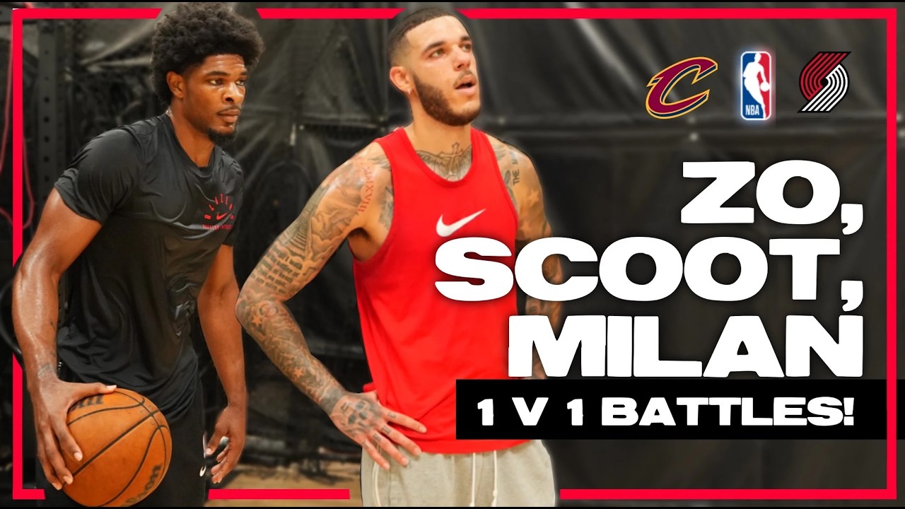 Lonzo Ball, Scoot Henderson & Milan Acquaah INSANE 1v1 Battle!