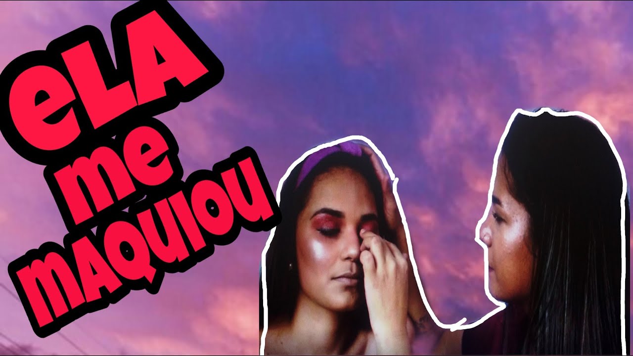 MINHA PRIMA BIA CHAGAS FEZ MINHA MAQUIAGEM | FABRICIA SILVA