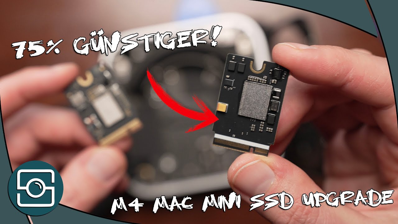 DIY SSD Upgrade beim M4 Mac Mini 2024 - How To