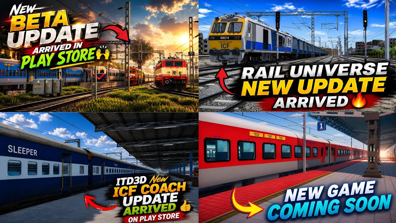 Aktualizacja DMU nr 36 dotarła do Railway Universe 🔥| RSI 2nd Testing APK Release 🙌| ITD3D Nowa aktualizacja Nasza 👀