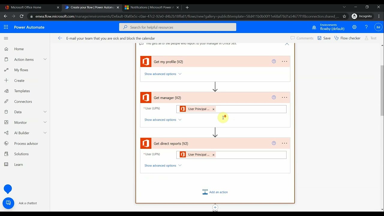 Power Automate 101 | Out sick notification