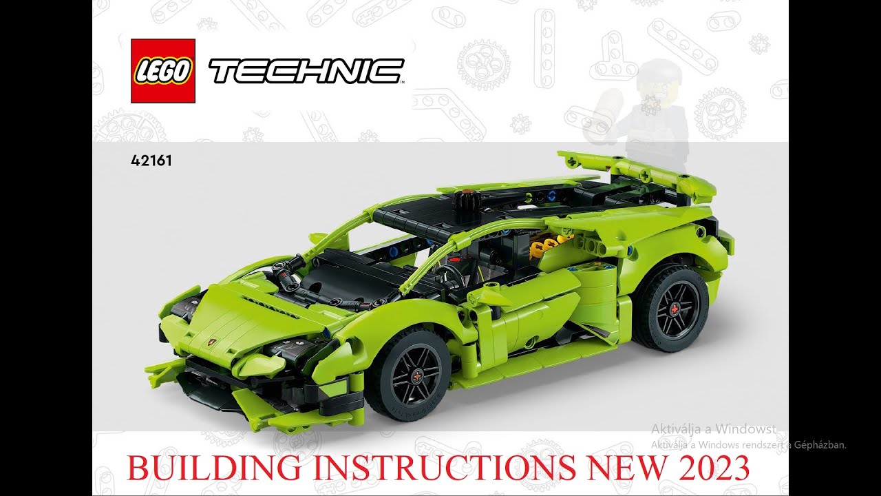 Lego Technic 42161 Lamborghini Huracán Tecnica iNSTRUCTIONS