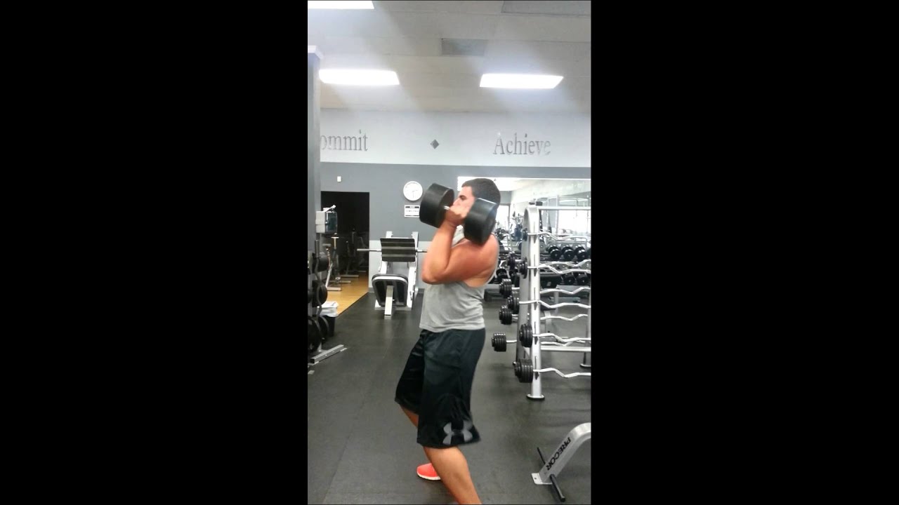 1 arm dumbell challenge