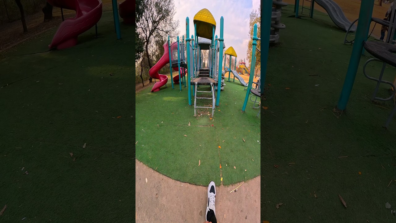 Not Crazy Stunts, Just Pure Playground Flow | Parkour POV Life💯😱