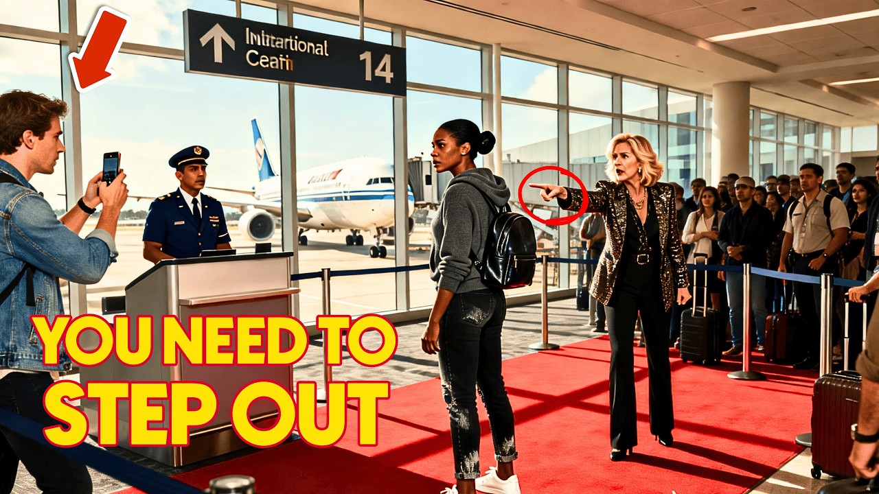 Black CEO Denied Priority Lane — One Silent Text Grounds Flight 892 Instantly