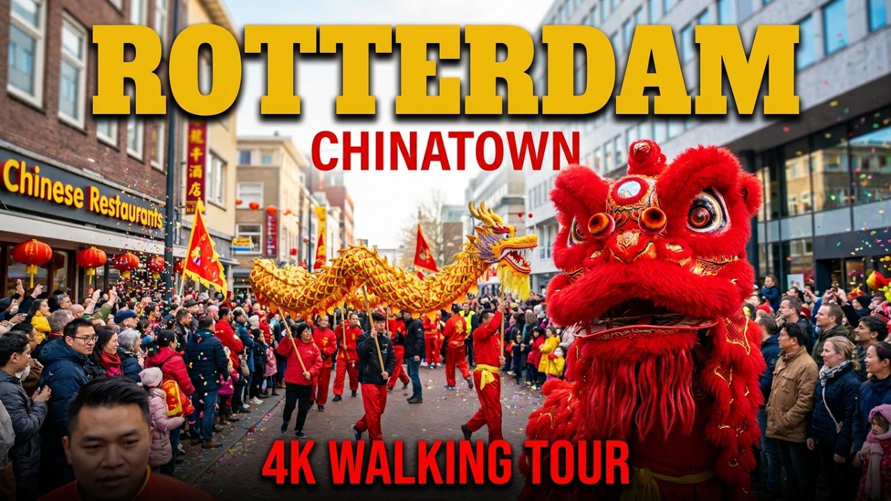 🇳🇱 ROTTERDAM&rsquo;S CHINESE NEW YEAR 🇨🇳YEAR OF THE HORSE 2026 | Chinatown Rottterdam