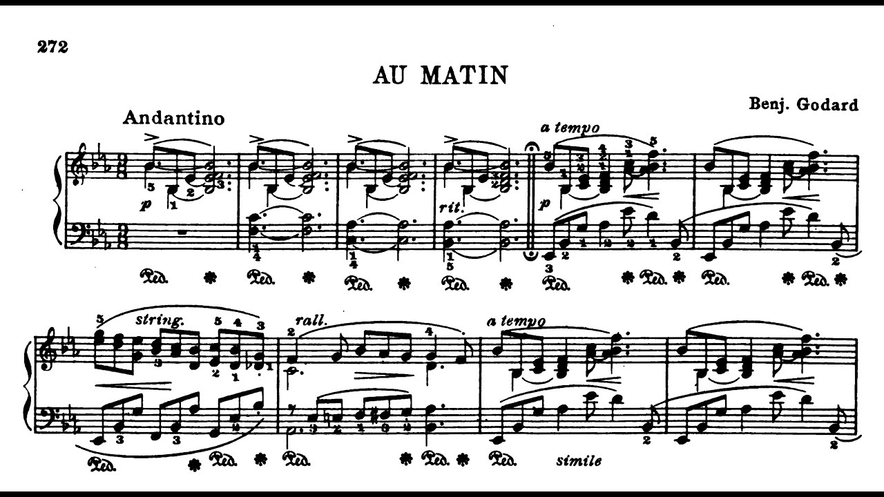 Benjamin Godard | Au Matin