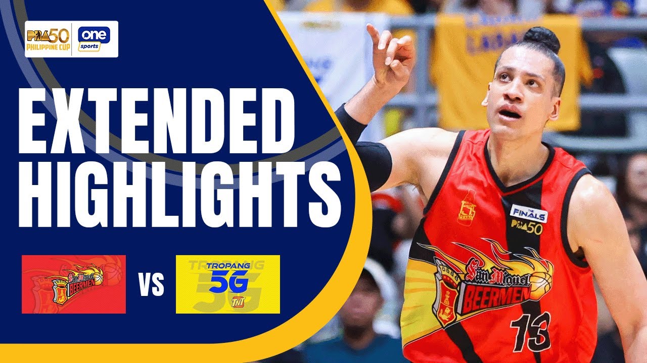 SAN MIGUEL vs. TNT | FINALS GAME 2 | EXTENDED HIGHLIGHTS | PBA SEASON 50 PHILIPPINE CUP