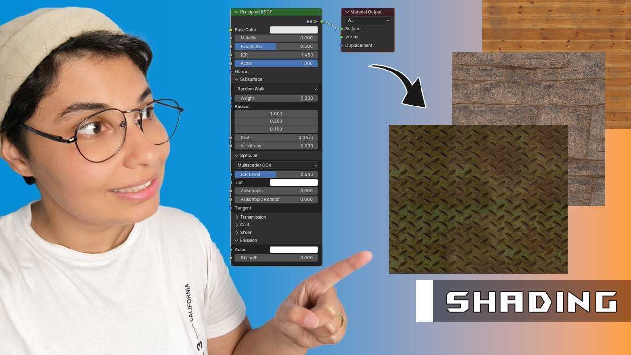 Blender Shading Editor: Yeni Başlayanlar i&ccedil;in Temel Rehber