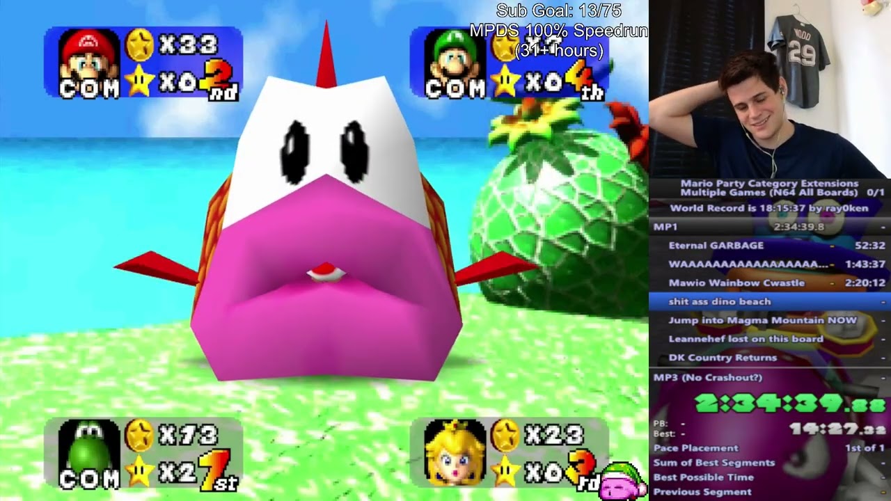 [WR] N64 Mario Party All Boards Trifecta - 15:44:04 (Part 2)