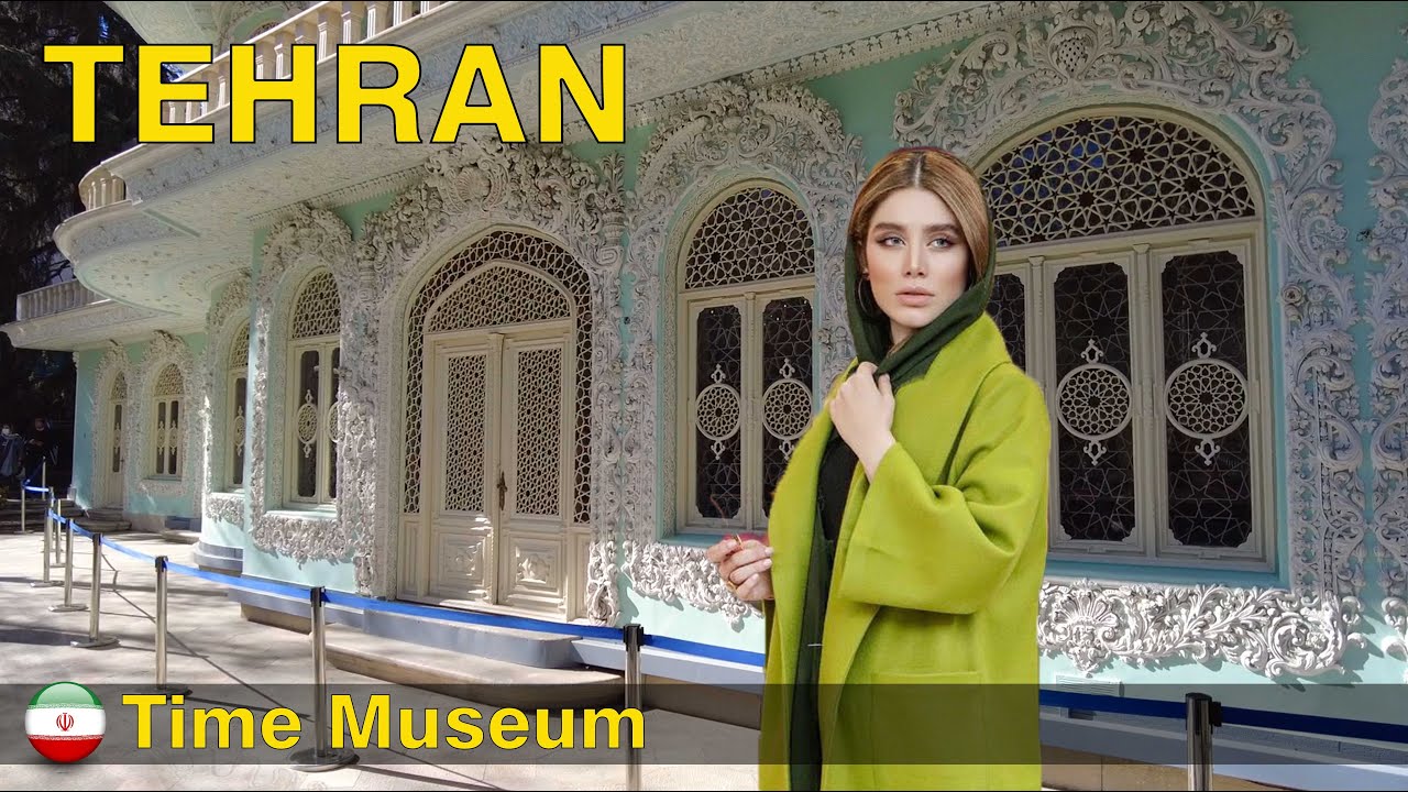 TEHRAN iran 2022 | Walking on Time Museum on Za'faraniye street | موزه زمان تهران