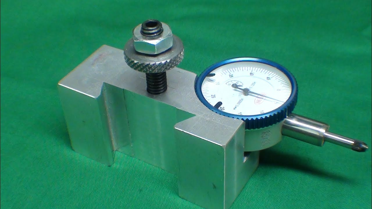 Machine a Dovetail Indicator Holder TIPS #410 tubalcain
