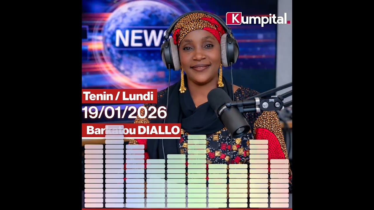 🎙🎧 L'actualité en Pulaar 🇬🇳 du Lundi 19 janvier 2026 avec Barkatou 𝗗𝗜𝗔𝗟𝗟𝗢.