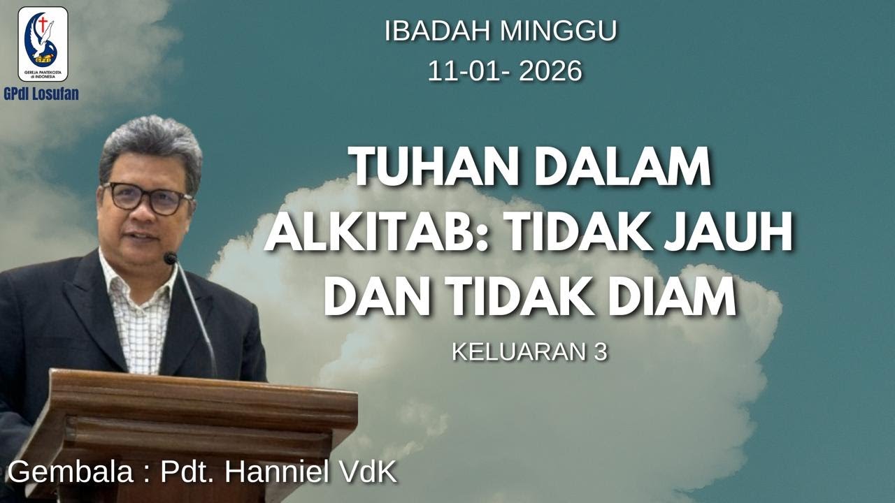 Ibadah Umum GPdI Losufan Minggu, 11 JANUARI 2026