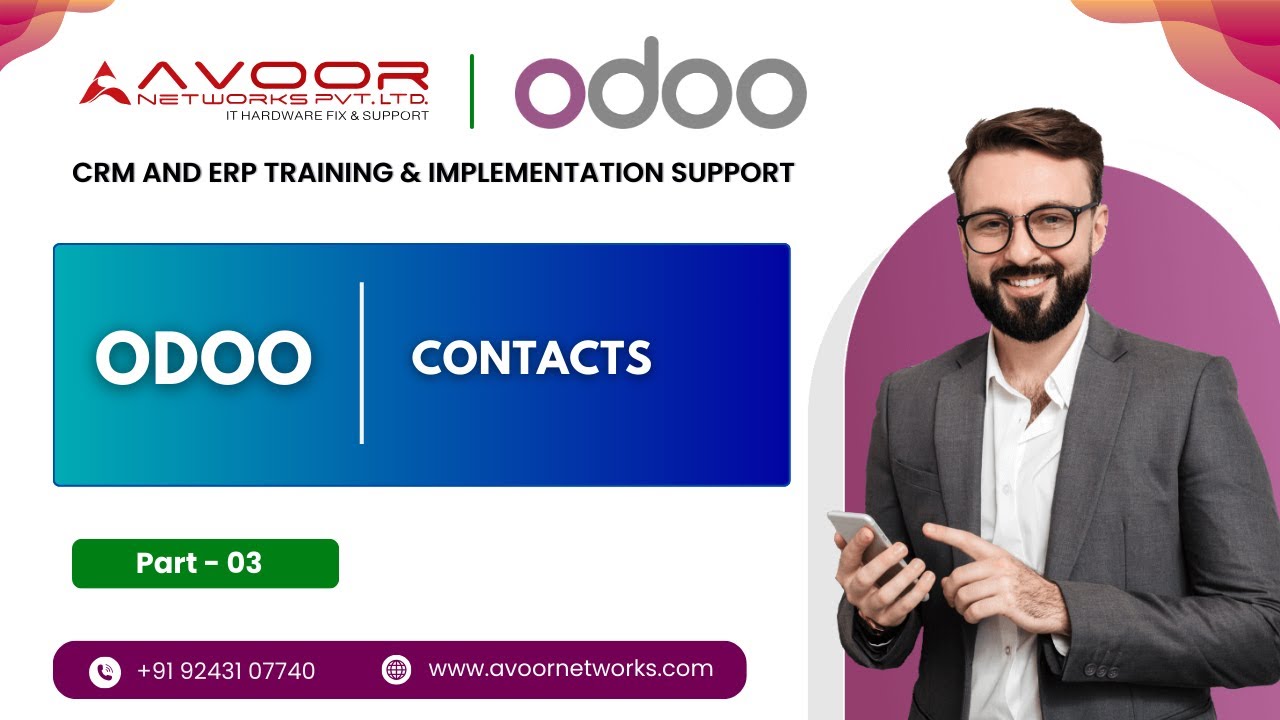 Odoo Contacts App | Manage Customers, Vendors, and More