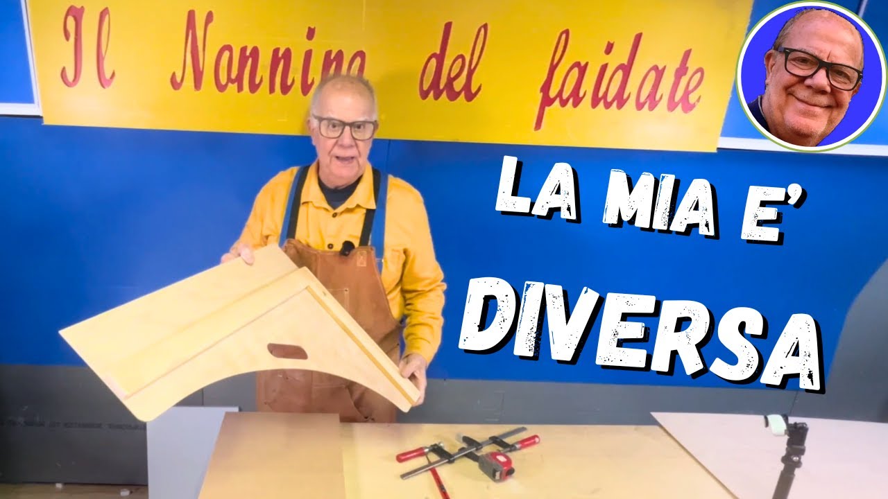 Precisione ASSOLUTA: Squadra in legno FAI DA TE per tagli a 90&deg; millimetrici