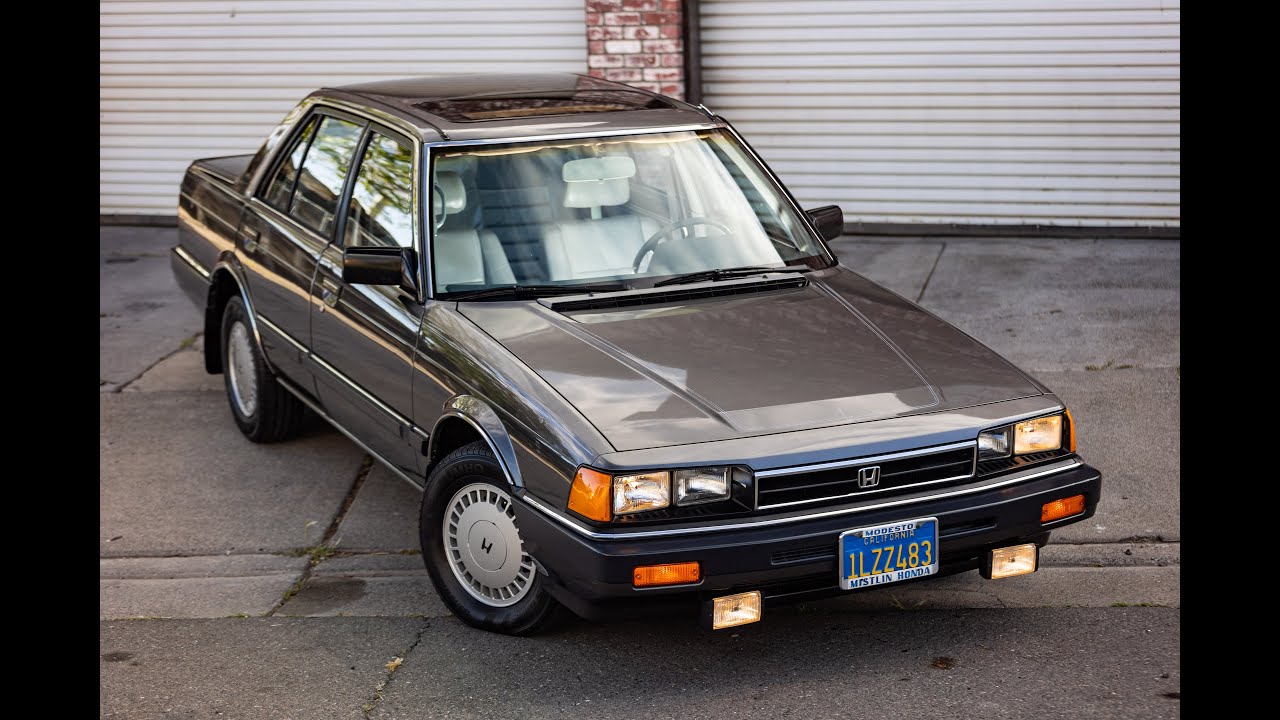 Суперспециальный тур и поездка на Honda Accord SEi 1985 года