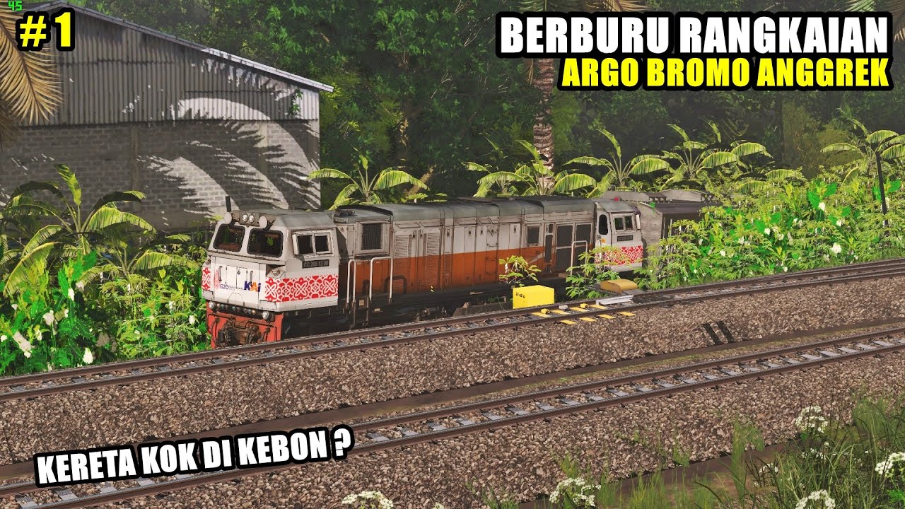 BERBURU RANGKAIAN ARGO BROMO ANGREK - HUNTING RANGAKIAN PART 1