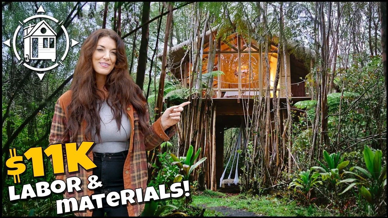 Her incredible tree house in Hawaii will blow your mind