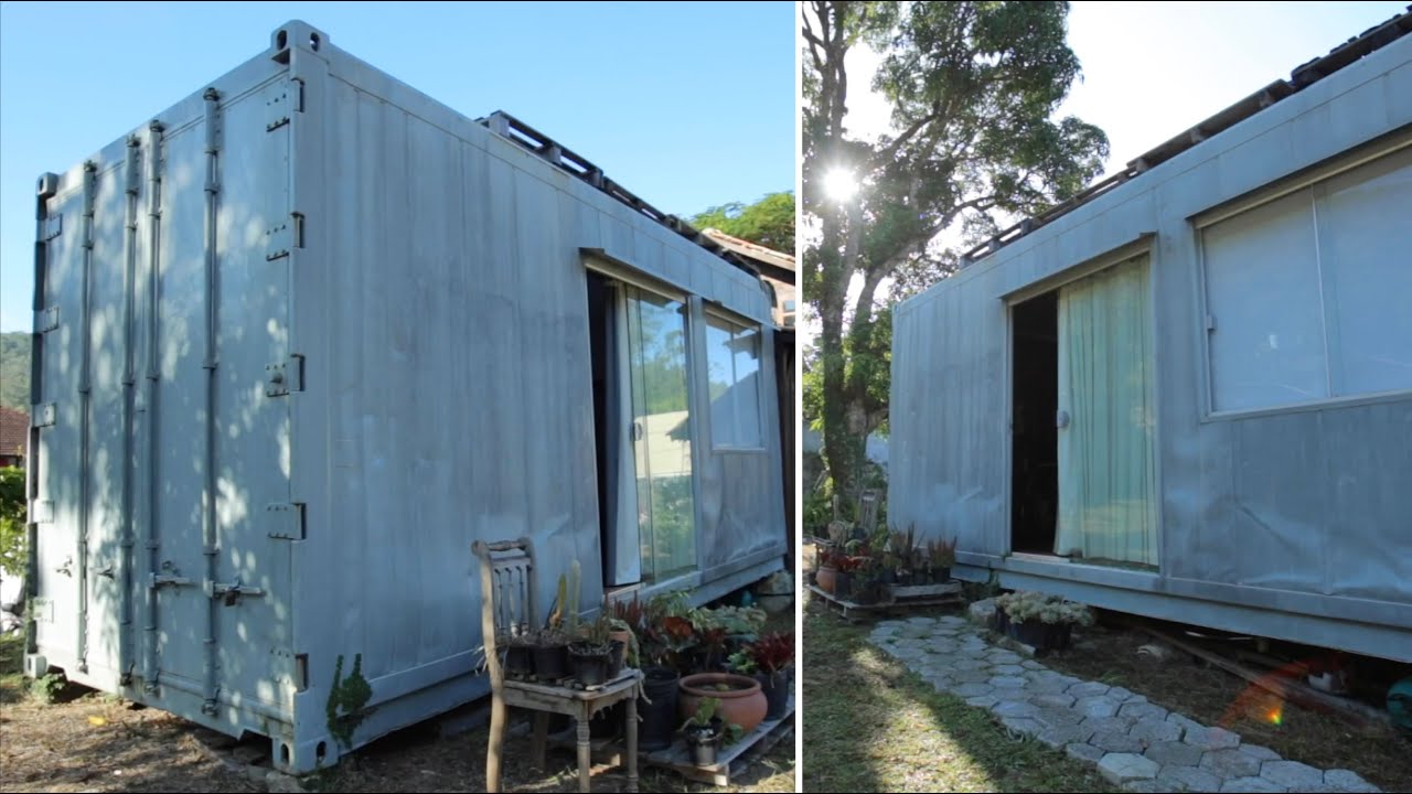 Meu Home Studio dentro de um Container - Victor Pradella