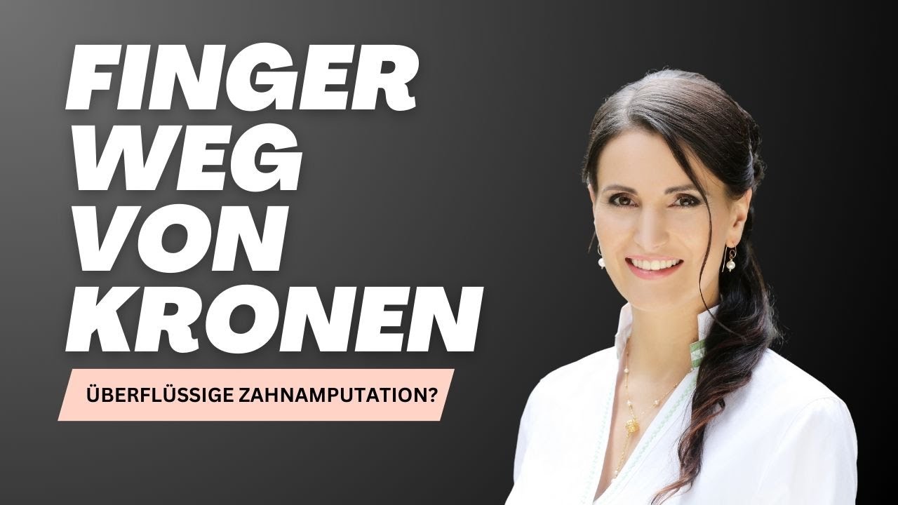 Finger weg von Kronen! Warum Kronen (meist) eine überflüssige Zahnamputation sind