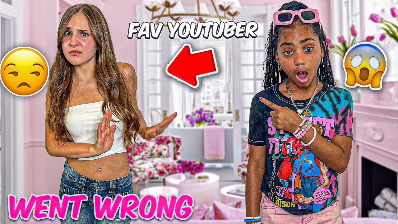 Girl Meets Her Favorite YOUTUBER! 😱 IT DIDNT TURN OUT AS PLANNED! 😨