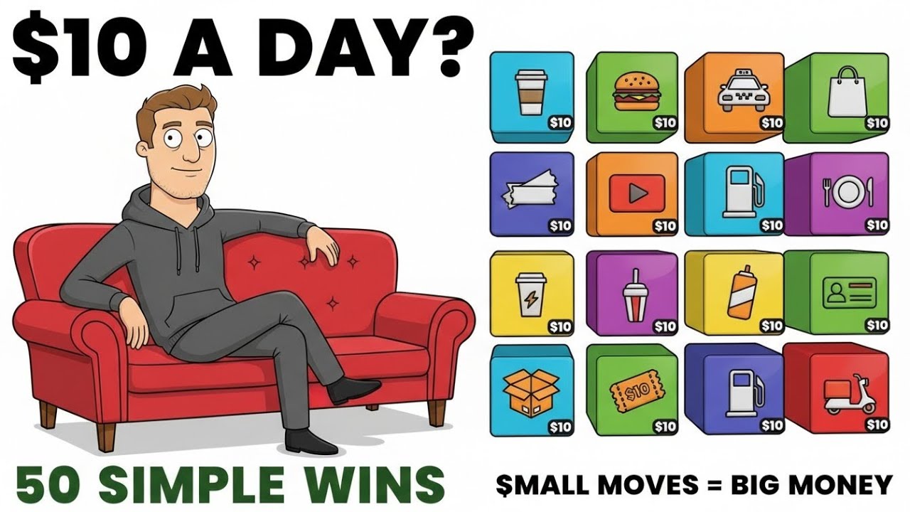 50 Simple Ways To Save $10 Everyday