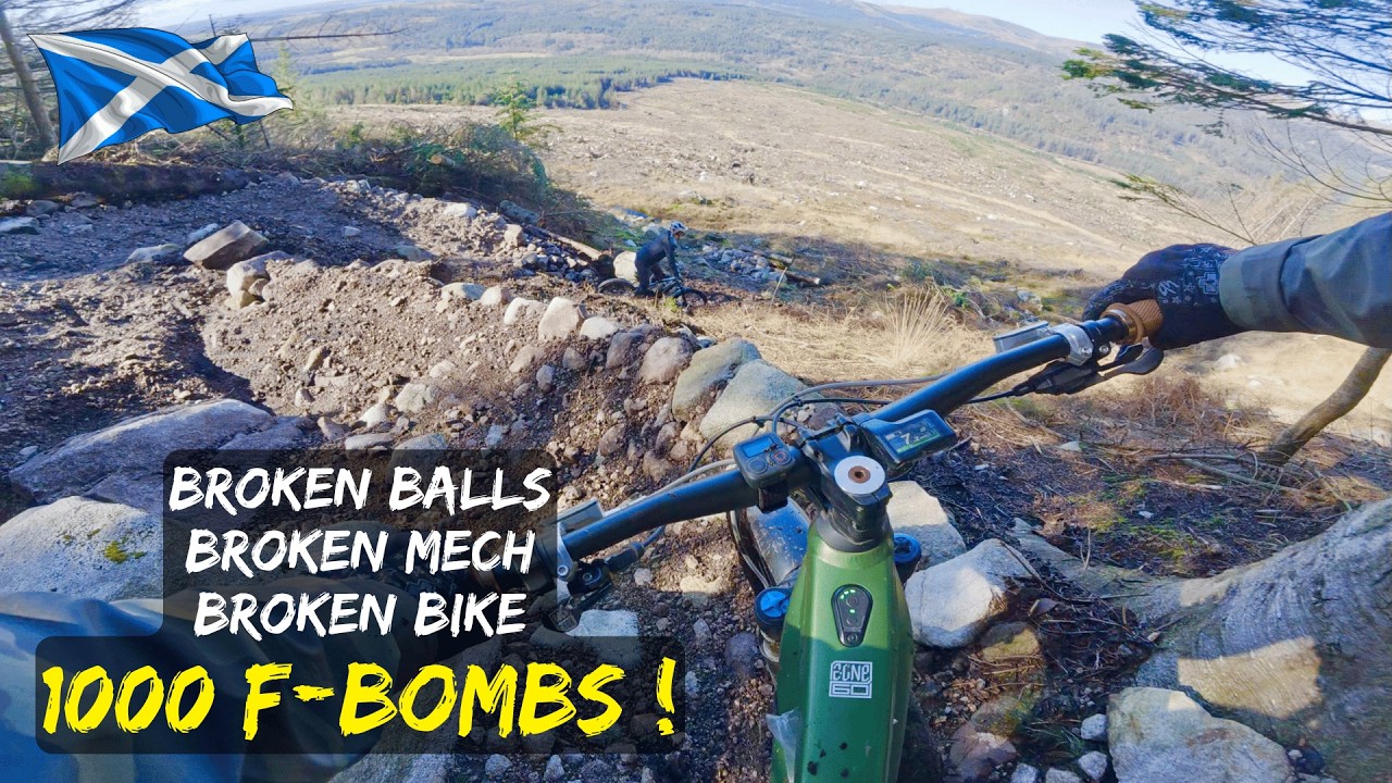 Scotland’s Toughest Enduro Trail Nearly Ended Us | Kirroughtree 1000ft Descent