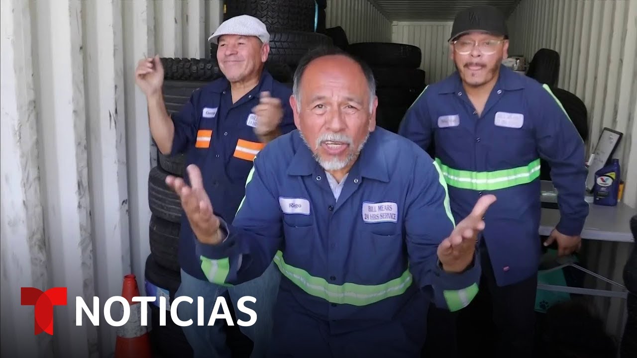 Tres llanteros de Los Ángeles son reconocidos en los Oscar por un cortometraje | Noticias Telemundo