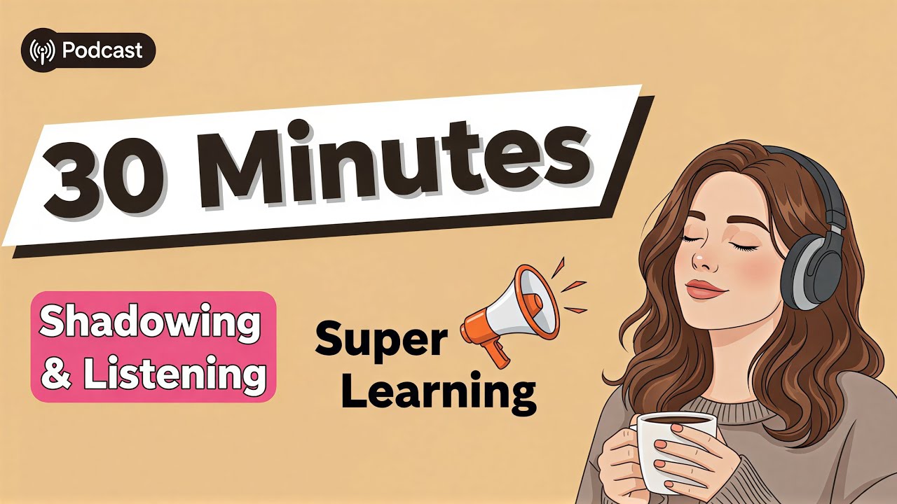 Learn English with Podcast | Shadowing Practice | Shadowing English Practice | Speaking Practice A1
