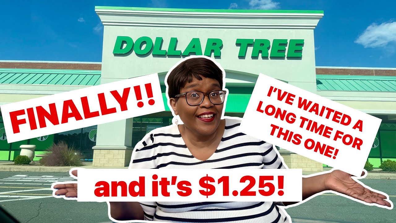 Я так рада наконец-то это увидеть! Новинка в Dollar Tree!