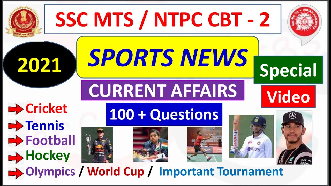 2021 Sports Current Affairs Video | January 2021 -December 2021 All Important Sports Current Affairs