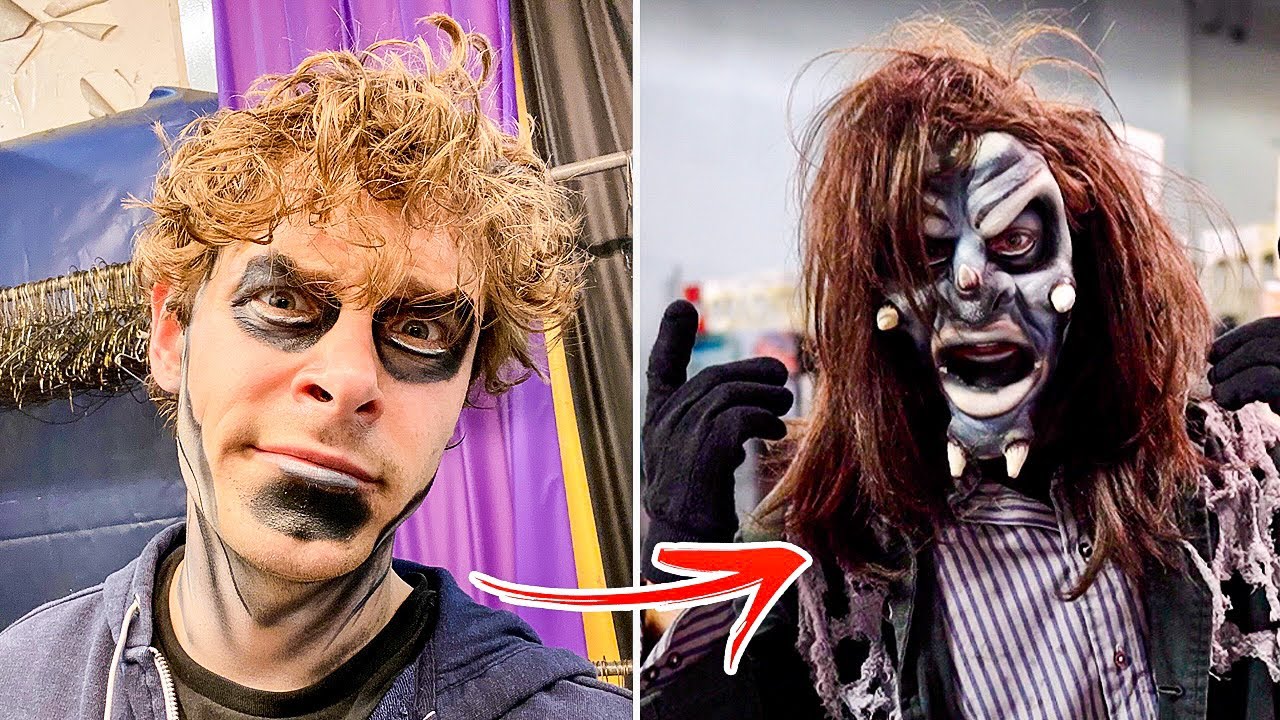 I Became a Scare Actor at Knotts Scary Farm & More! | Knotts Scary Farm 2021!