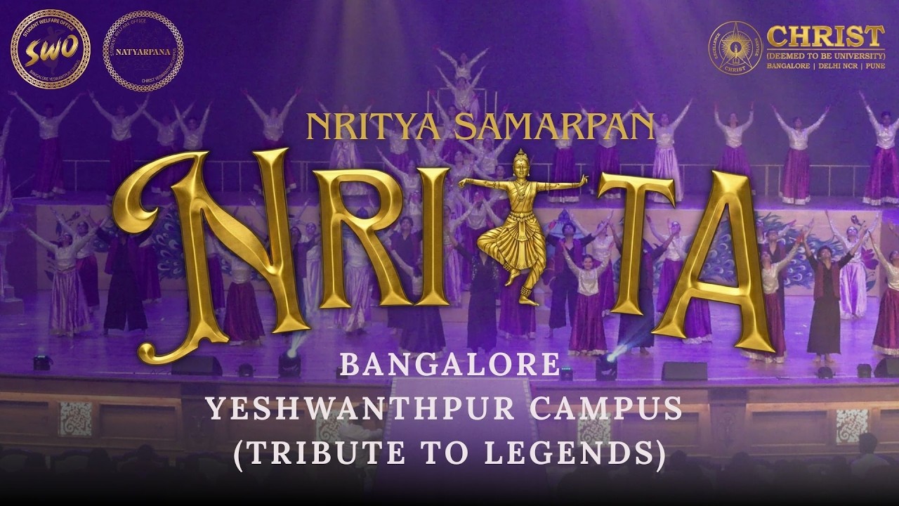 Nritta 2026 | Christ University BYC | Nritya Samarpan | Tribute to Legends