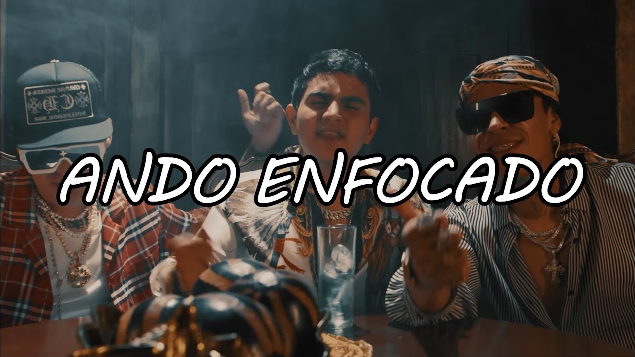 Ando enfocado - Jaziel Avilez, Codiciado, Peso Pluma (Master Video Lyrics)
