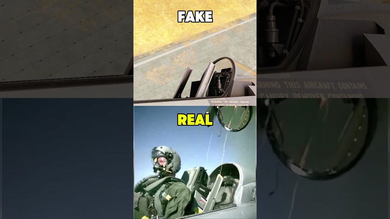 Fighter Jet Ejection Seat  - Real Life vs War Thunder