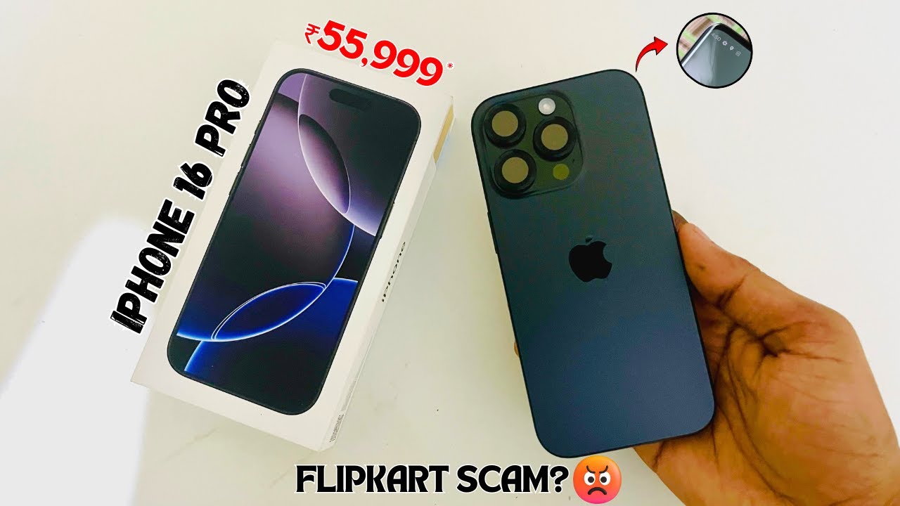 iPhone 16 Pro at ₹69,999? 🤯 Flipkart BBD Deal or Scam? Unboxing #iphone16pro #bbdsale