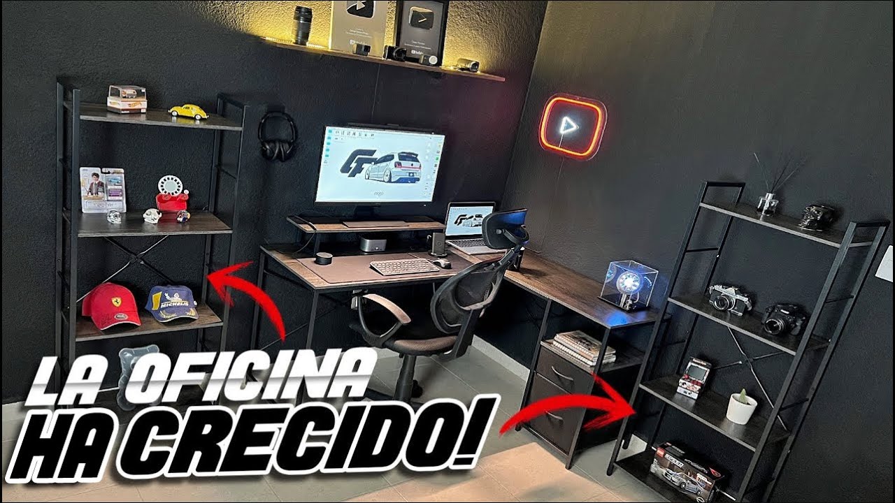 LA OFICINA DE MIS SUEÑOS, REPISAS GEMELAS! | CesarFlowersVlogs
