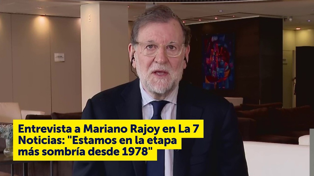 Entrevista de Mariano Rajoy en La 7 Noticias: 
