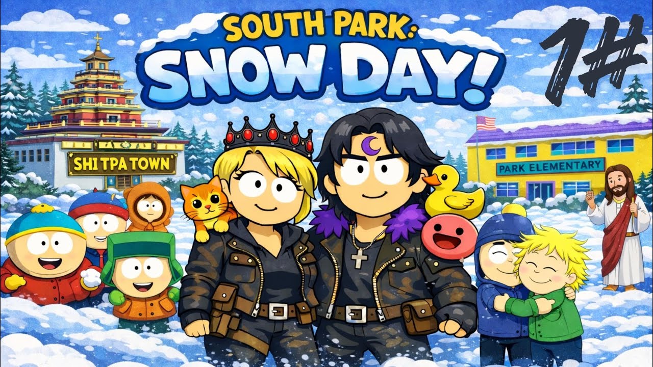 1# Wir stürzen uns in ein halbneues Abenteuer !!! / South Park Snow Day