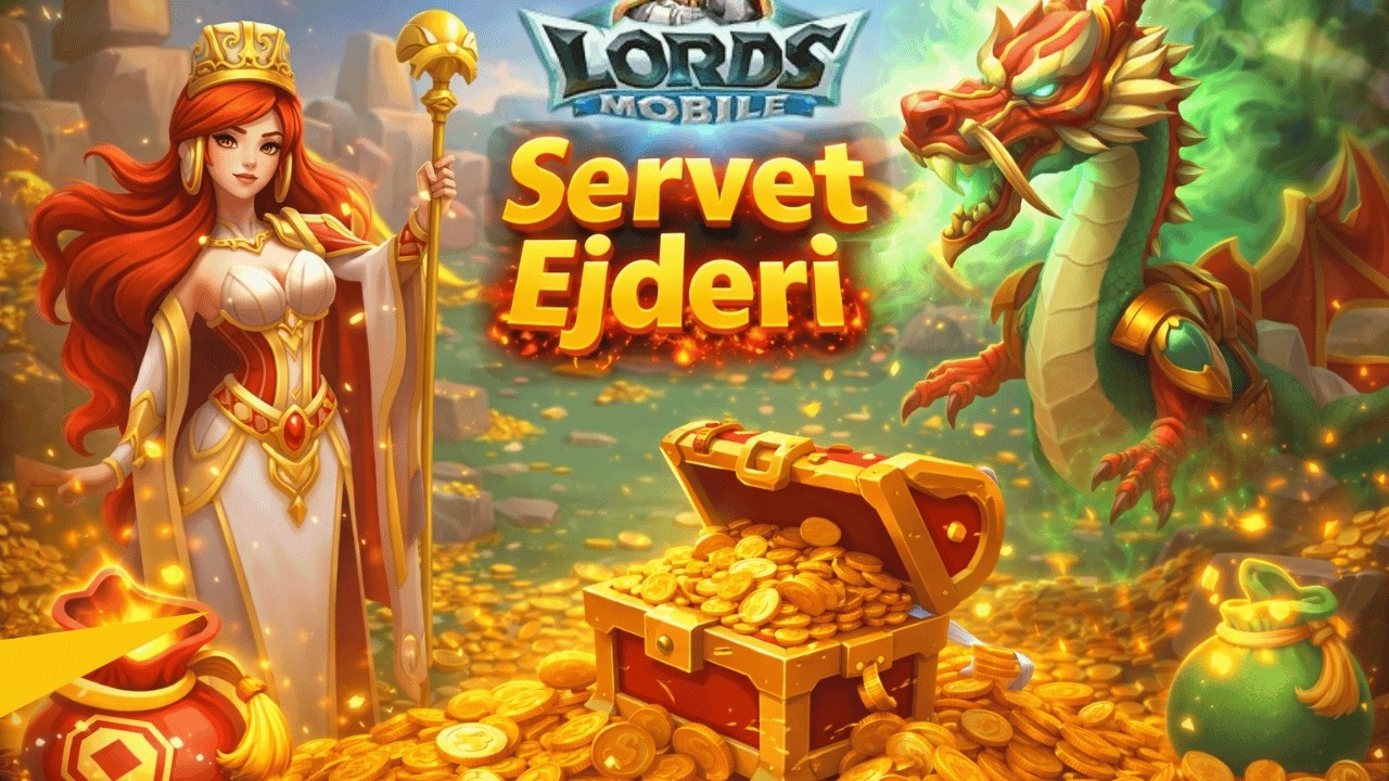 💰 Labirentte Servet Ejderi Şoku! Mücevher Avı Başladı - Lords Mobile #lordsmobile #lordsmobiletürkçe