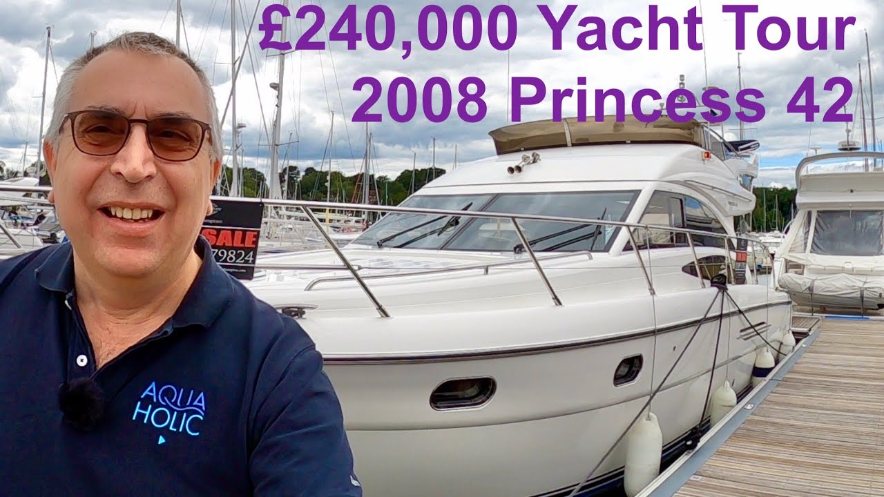 Яхтенный тур стоимостью 240 000 фунтов стерлингов: Princess 42 2008 года