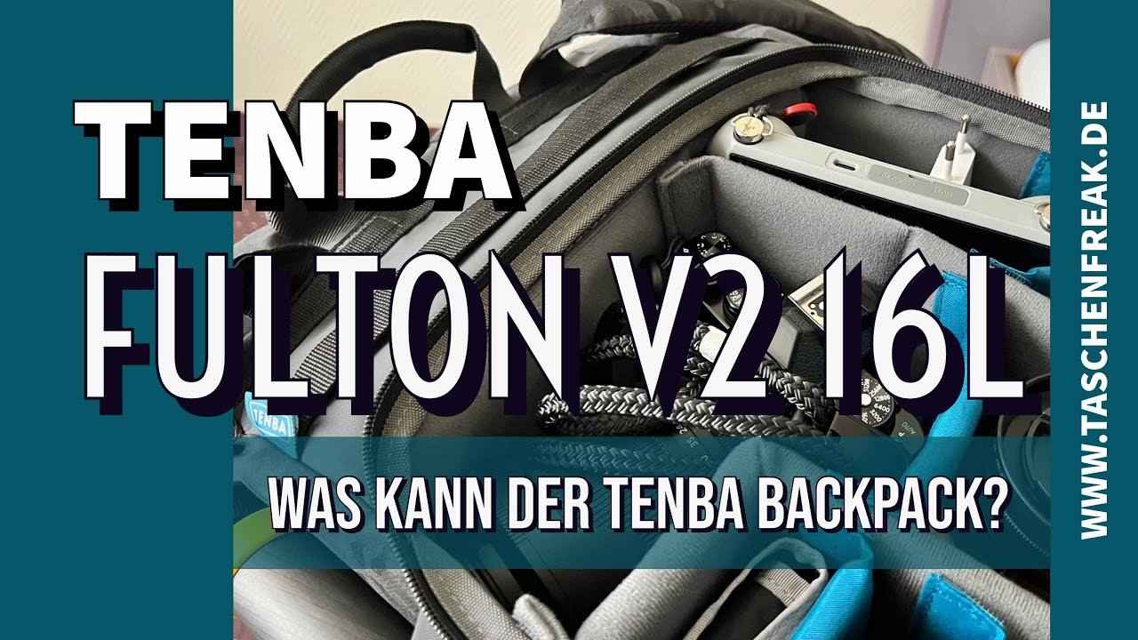 Der TENBA FULTON V2 16L mit mir auf Dienstreise - eine kurze Vorstellung