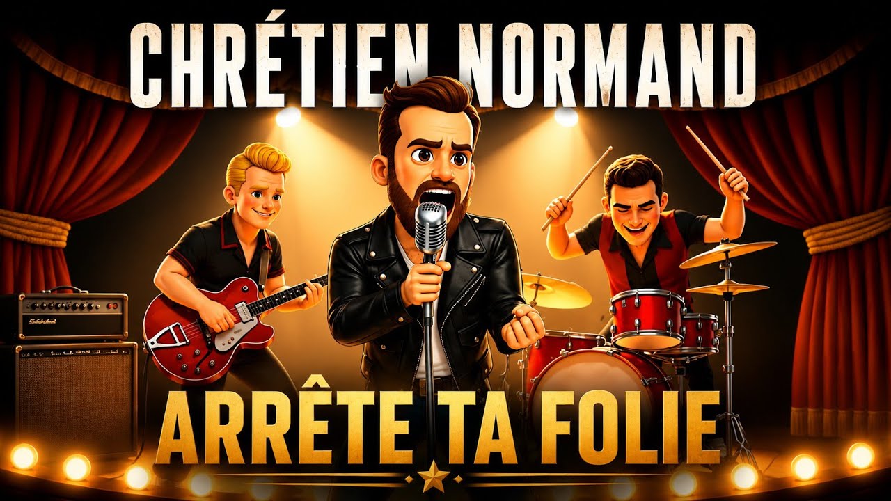 ARRÊTE TA FOLIE // NOUVEAU CANTIQUE AVEC CLIP 2026 / CANTIQUE ROCK'N'ROLL 2026 / MUSIQUE ROCK'N'ROLL